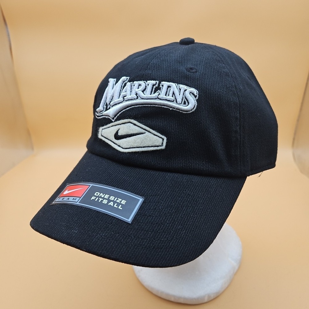 Vintage Florida Marlins Hat Cap Team Nike NEW Deadstock One Size MLB‎ Baseball